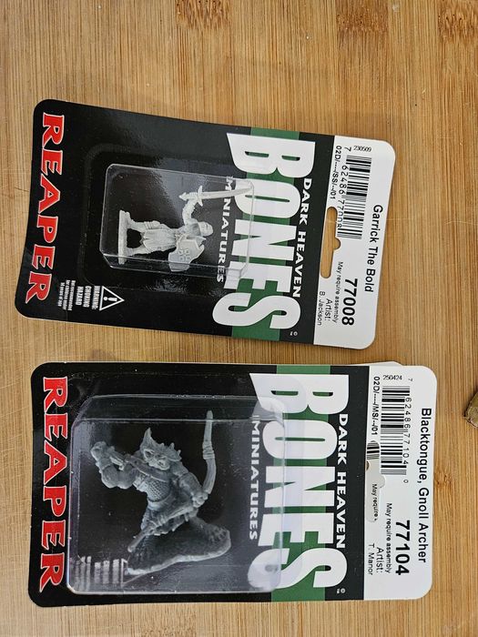 Миниатюри за RPG, D&D, Pathfinder игри и други - Reaper Bones