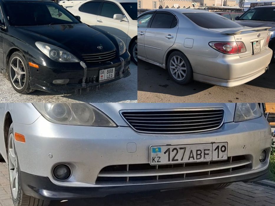 Передняя и задняя губа обвес Toyota Windom и Lexus ES