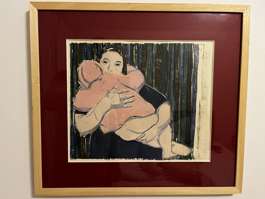 Tablou Eva Cerbu - Maternitate 1961