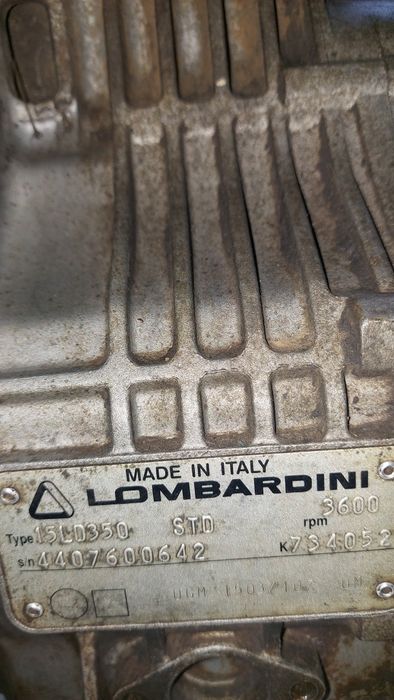 Motocositoare BCS 738, Motor Lombardini LD350 Diesel