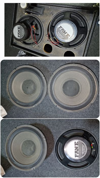 Audio Boxe FANE 2 X 12 inch + horn tweeter