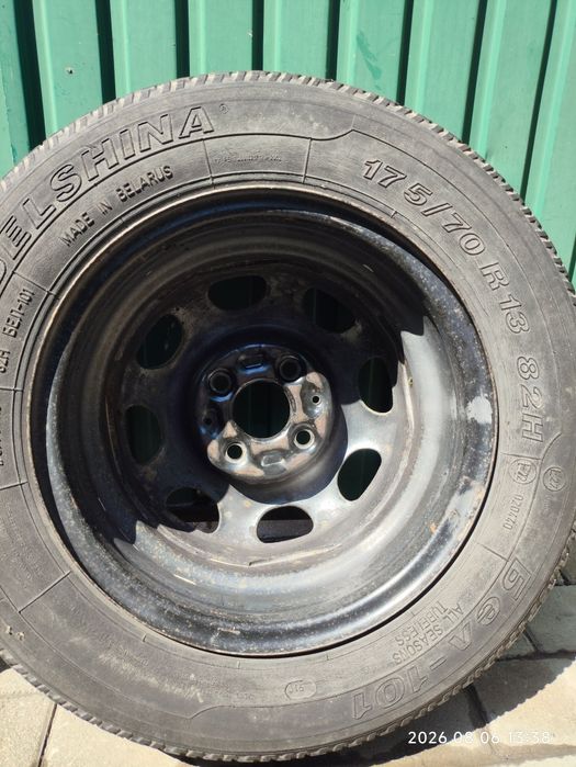 Диски с резиной 175/70 R13 от Golf 3