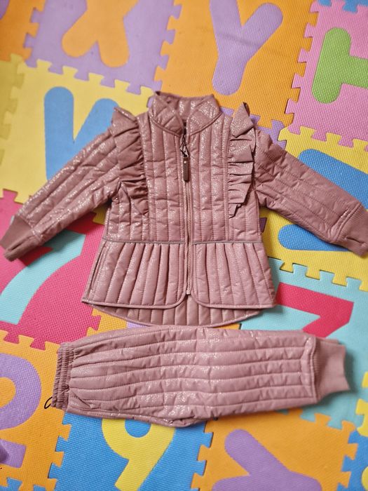 Set termic En Fant roz glitter