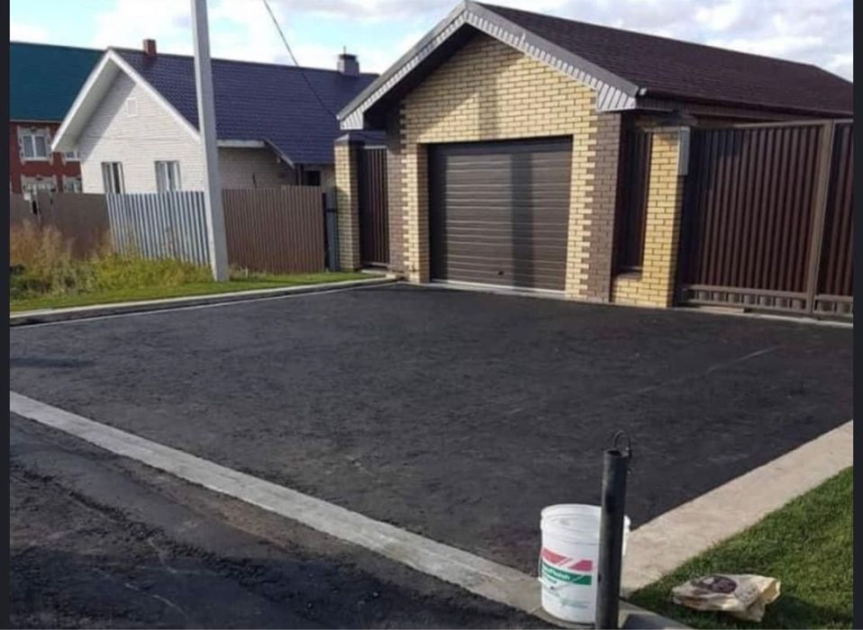 Асфальт Асфальтирование в Алматы