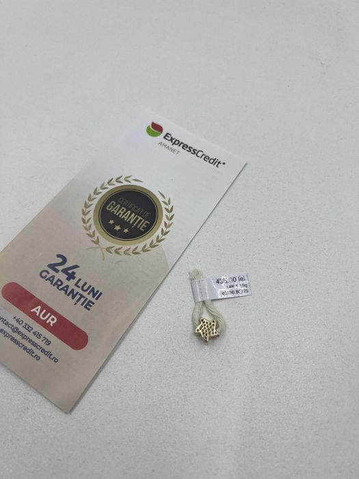 Charm Aur 14K 1.19g (Ag25 Belvedere B.40130.6) Garantie 2 ani!