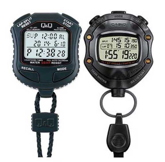 НОВ ХРОНОМЕТЪР Q&Q HS45J и CASIO HS-80TW-1. Професионални Хронометри