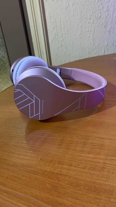 PowerLocus - P1 Line Collection, розови/златисти слушалки