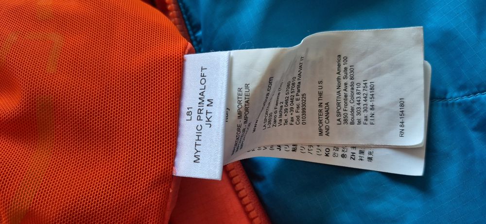 La Sportiva Mythic (size M)