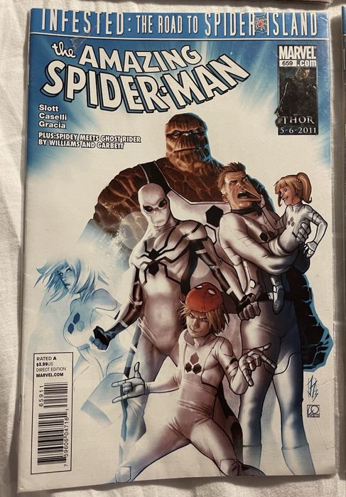 Amazing Spider-Man comics collection
