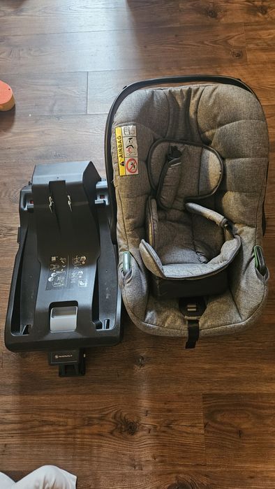 Carucior 4 in 1 (landou, scoica + isofix, scaun)