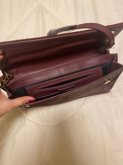 Нова кожена чанта Zara