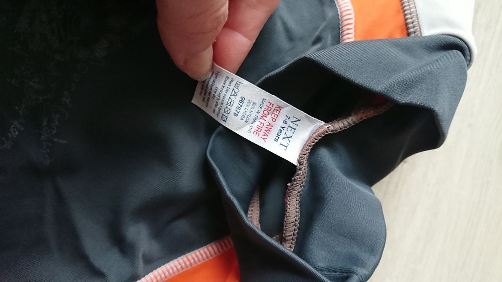 Bluze înot/plajă protecție UPF/UV, 6-8 ani