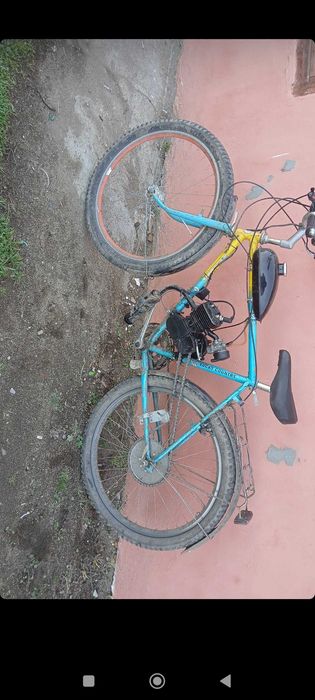 Motor de bicicleta +bicicleta