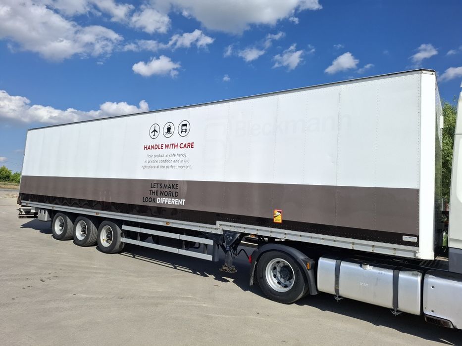 Semiremorca Talson  Standard Dubă Box Container Furgon  Confecții