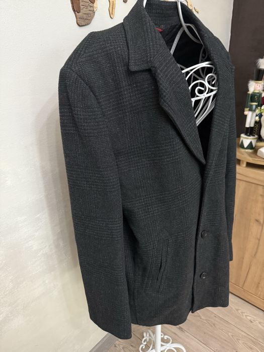 Мъжко  вълнени палто l л вълна