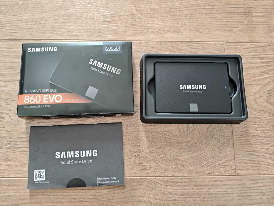 SSD Samsung 860 EVO, 500GB, 2.5", SATA III