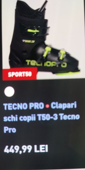 Vând Clapari Noi [22,5 cm interior (talpa)]