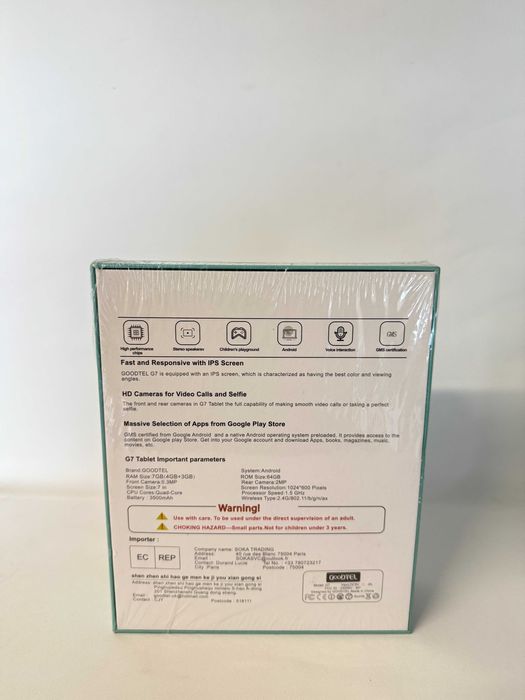 Tableta copii GOODTEL Android 13 Tablet 7 GB RAM + 64 GB ROZ