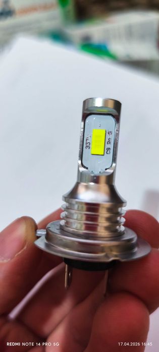 Лед крушки h7 комплект/  led h7