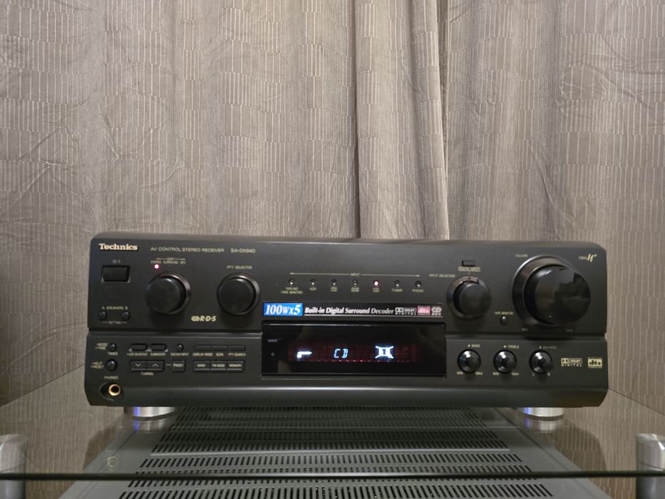 Technics SA-DX940 Made in Japan - 2x100W/8 Ohmi, Class H, Dolby Digital DTS, Receiver Hi-Fi Puternic
