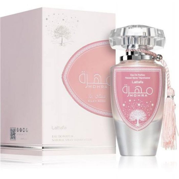 Красив арабски парфюм Lattafa Mohra Silky Rose Eau de Parfum for Women