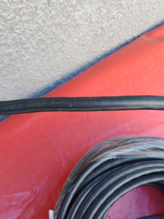 Кабел за заземяване за соларни инсталации с UV защита 1×16 RM 0,6/1kv