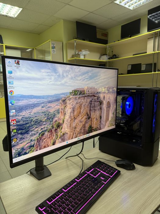 Игровой блок AMD Ryzen 5 3600/16gb/RTX3050 6 gb рассрочка KASPI