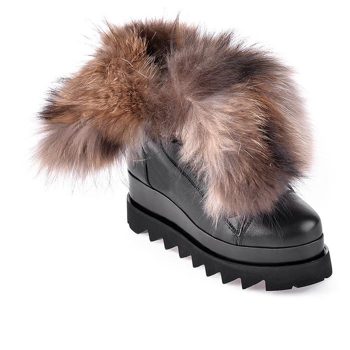 Дамски Ботуши Дарис от Естествена  Кожа  38 номер