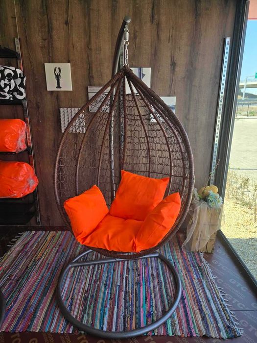 СУПЕР ОФЕРТА 179лв градинска люлка тип яйце