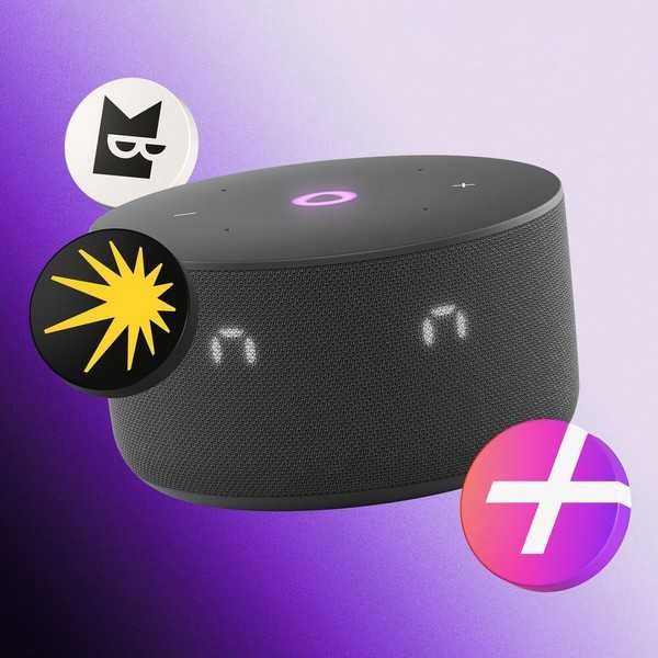 Яндекс Станция Умная колонка Мини 3 с часами с Алисой, 12Вт (Черный)