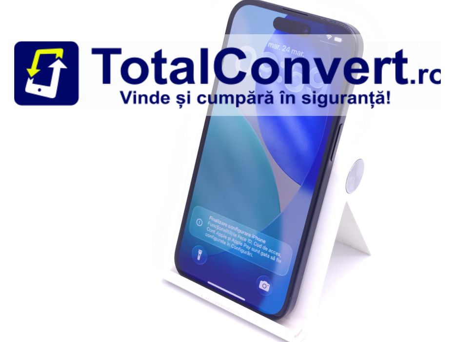 Apple iPhone 15 128GB Black 6GB Single SIM, Garantie 24 luni | #D91948