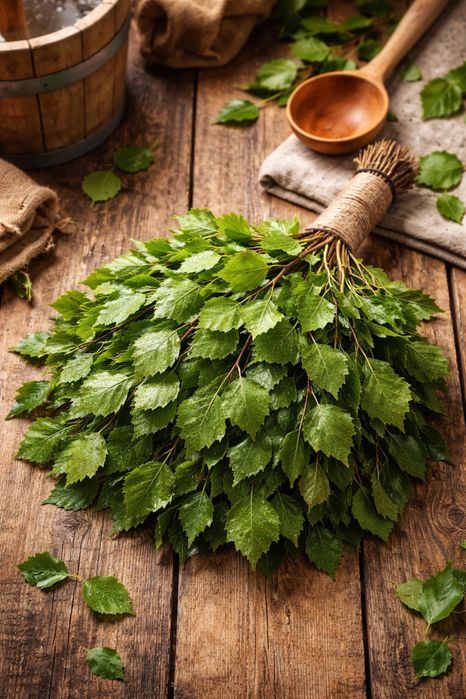 Банные веники из березы