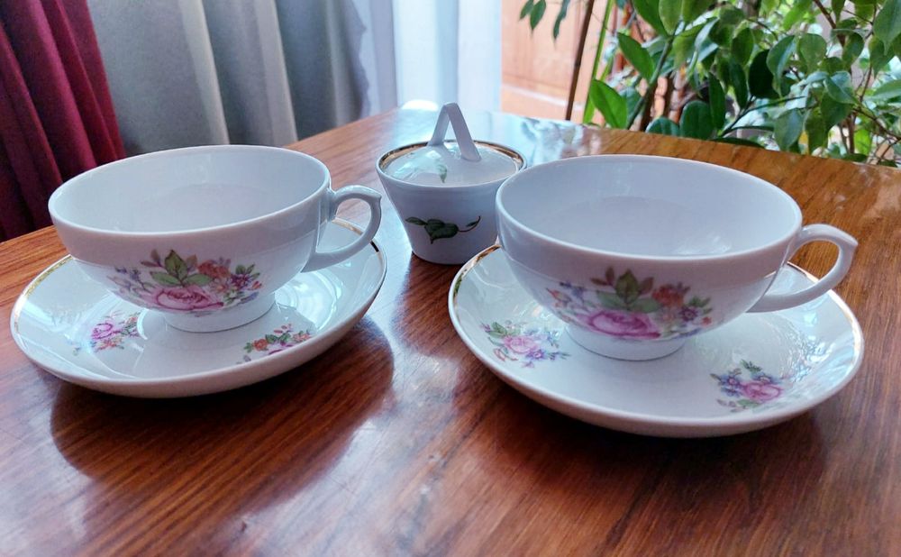 Продам 2 чайные пары 1967 г, Дулево.