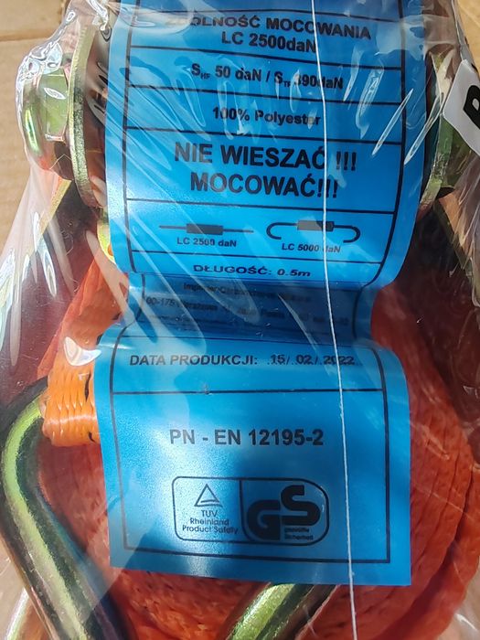 Chingă ancorare cu sistem de tragere cu cliket 6m/5T