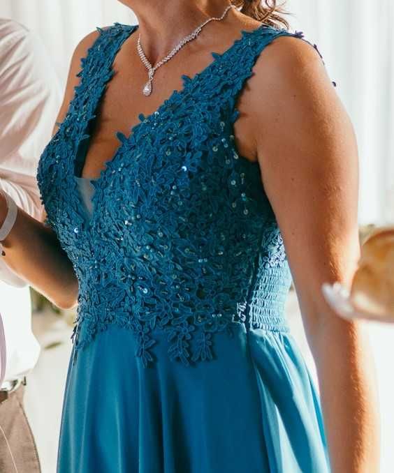 НАМАЛЕНА!!! Официална, бална рокля, размер М