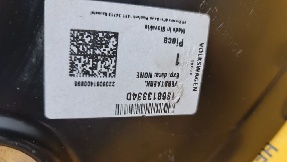 Tabla închidere panou spate portbagaj VW up Skoda citigo Seat mii