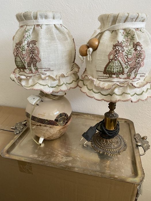 Veioze cu avajur textil