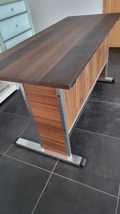 Birou structura metal cromat NOU