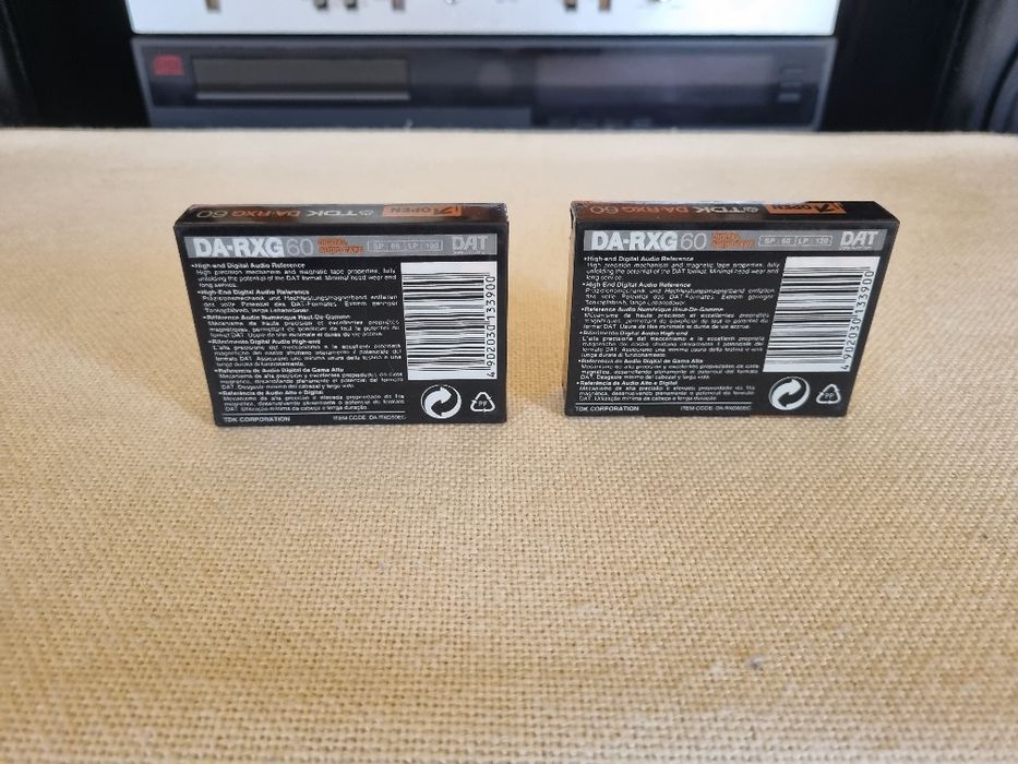 Pachet 2 buc Casete Audio DAT TDK. Noi. Sigilate