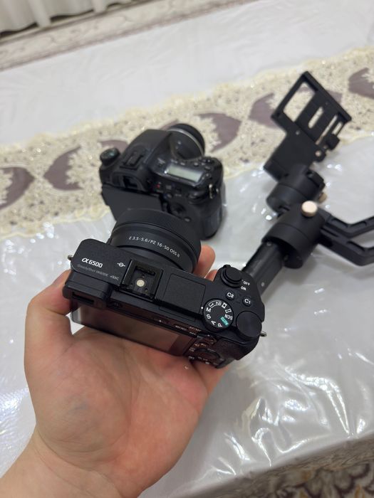 Sony a6500 zhiyun satabilizator + bonus
