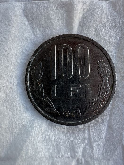 Moneda 100 lei , an 1993