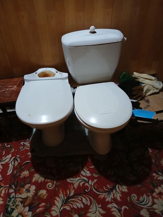 Унитаз в хорошем состоянии