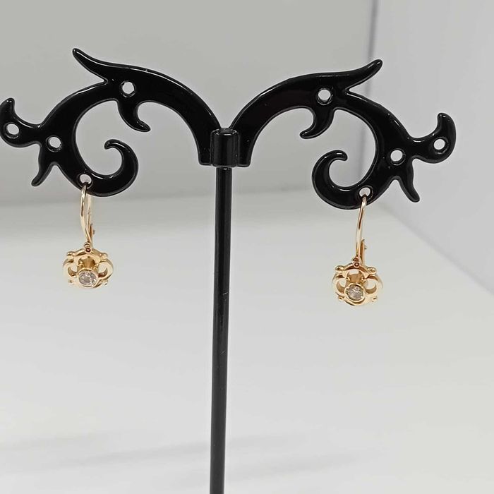 Cercei aur 14k (ag49 Esplanada b.7738) Garantie 2 Ani
