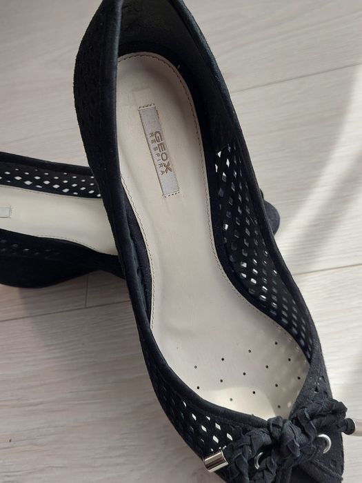 Pantofi Geox piele 38 negri