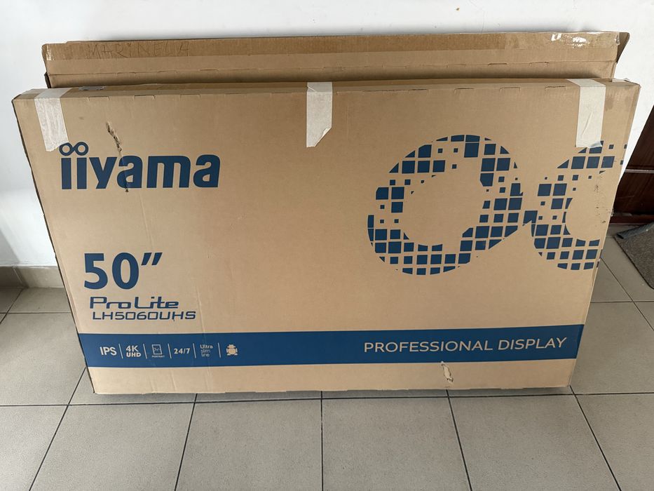 Display profesional iiyama ProLite LH5060UHS 50” 4K IPS 24/7 – 500 cd/m²