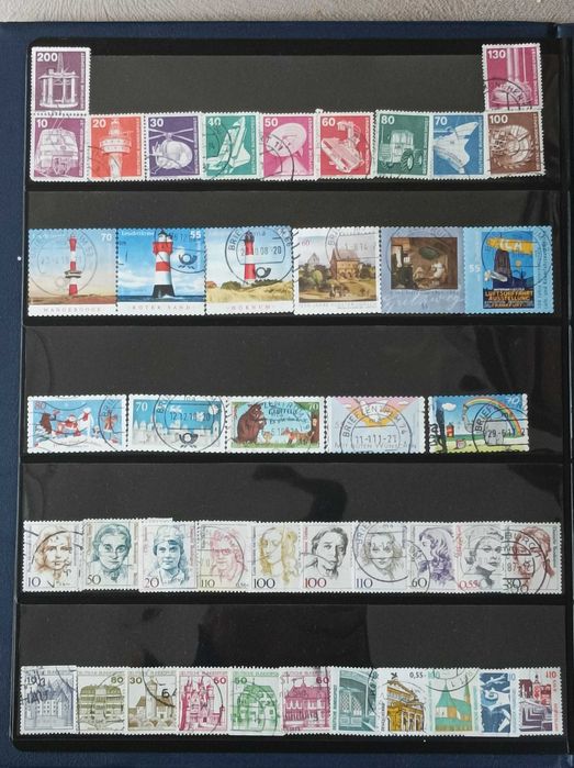 Колекция пощенски марки от Германия, ГДР и колекция марки плюс блокове