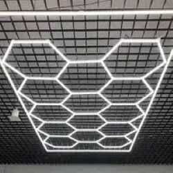 Led tavan honeycomb 672w 14 hexagoane - Negociabil - stoc limitat