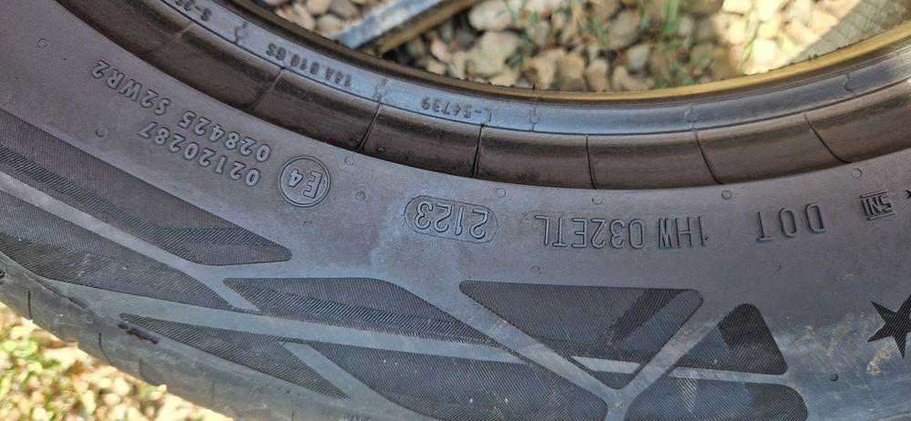 Set 4 Anvelope Continental 225 55 R17 . Dot 2023. Pret 400 lei toate