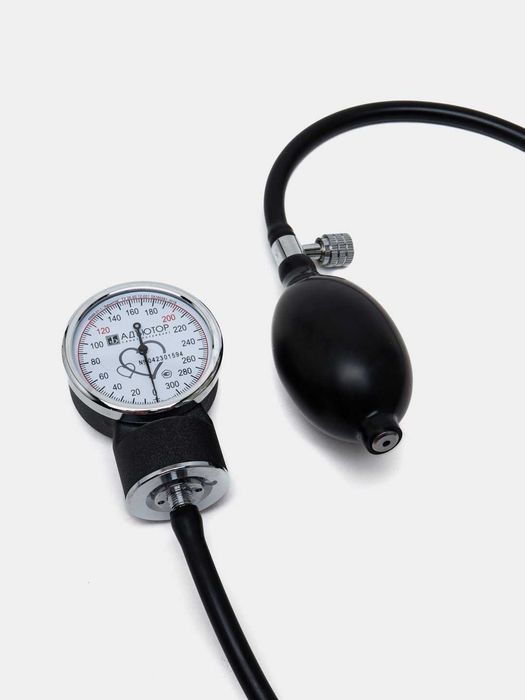 Mexanik tonometr Adyutor, fonendoskop bilan, Rossiya