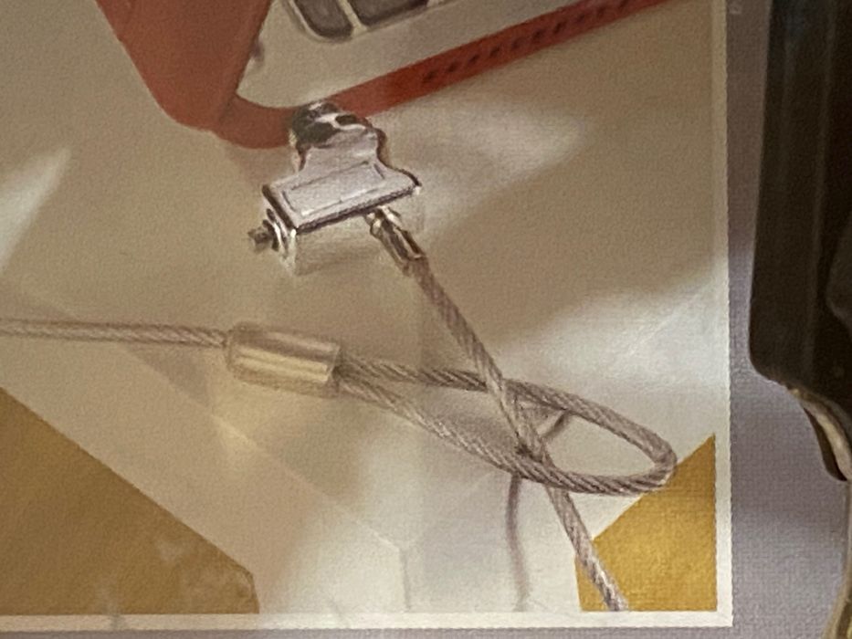 Заключващ кабел за лаптоп Hama